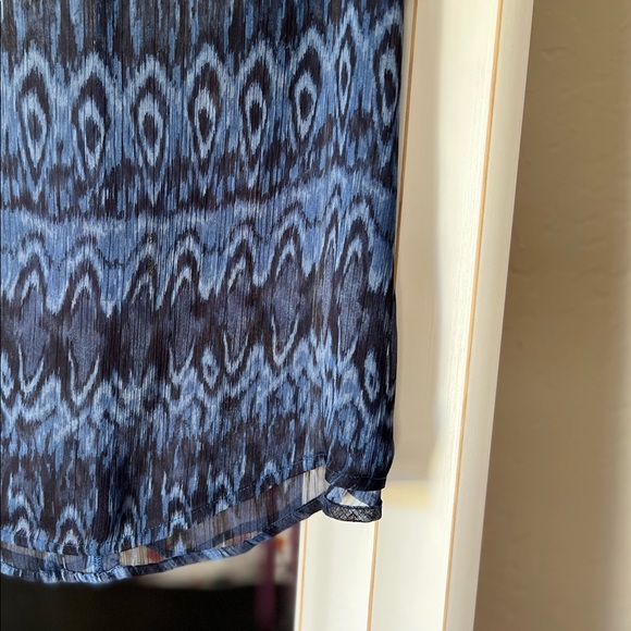 Converse One Star ⭐️ Sheer Cowl Neck Sleveless Top - Picture 7 of 15